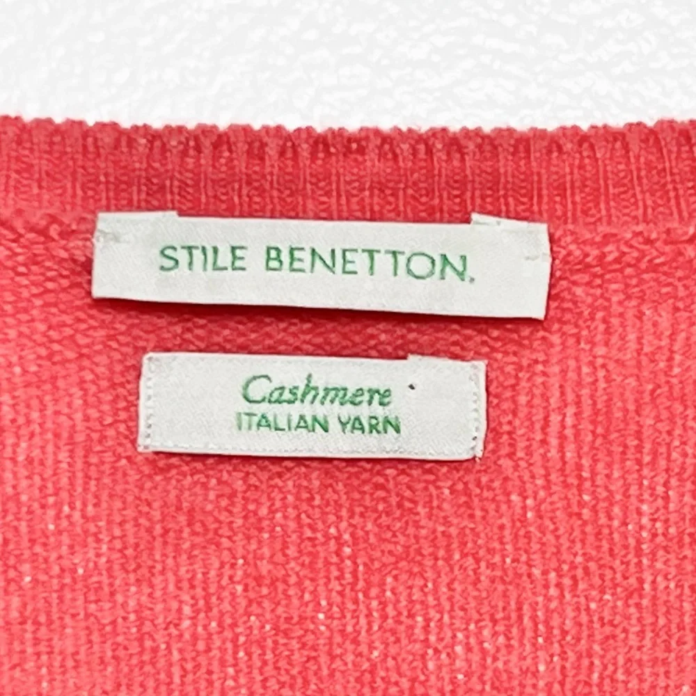 Stile Benetton 100% Cashmere Cardigan - Picture 3 of 10